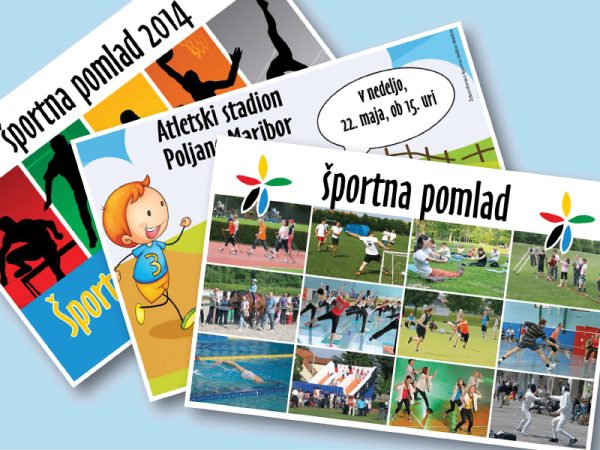 Sportna pomlad 00 graficno oblikovanje
