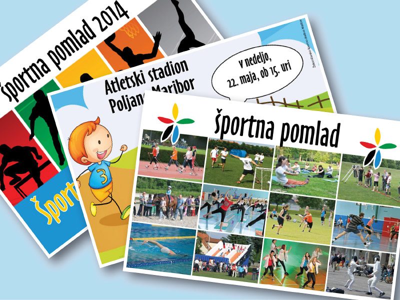 Sportna pomlad 00 graficno oblikovanje