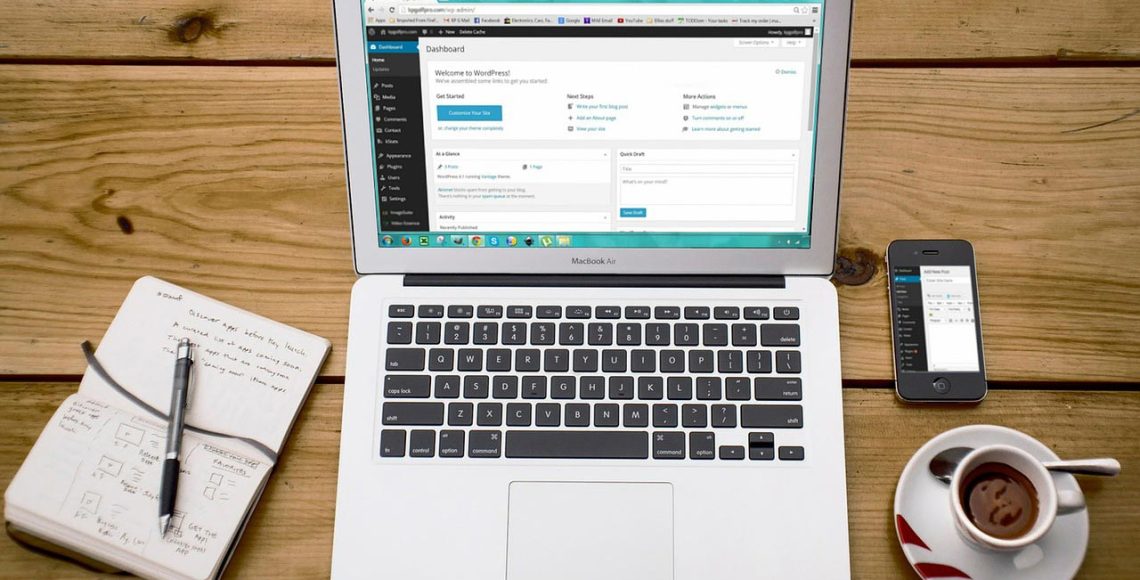 wordpress laptop